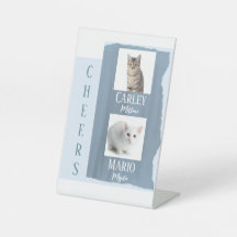 Assinatura Cat Cocktail Bebida Slate Blue Casament