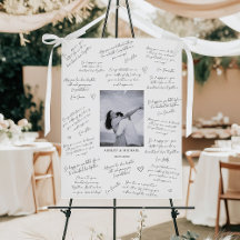 Assinatura de Convidado de Casamento Fotográfico