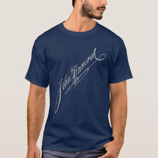 Assinatura de John Hancock - t-shirt