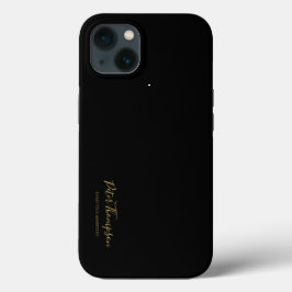 Assinatura Elegante de Script de Negócio