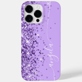 Assinatura Glam com Brilho Lavanda e Roxo