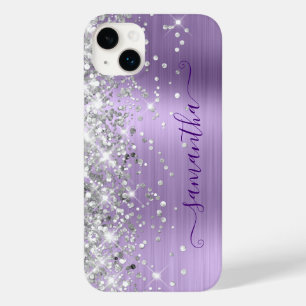 Assinatura Glamour Rosa Lavanda Pálido Brilho Prat