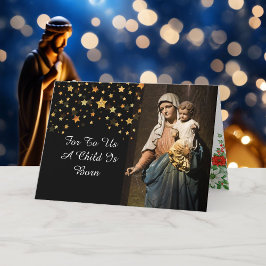 Assinatura Personalizada do Cartão de Natal Religi