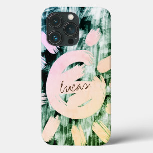 Assinatura Personalizada Faux Greenery Abstrato Mo