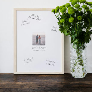 Assinaturas Manuscritas de Casamento Poster