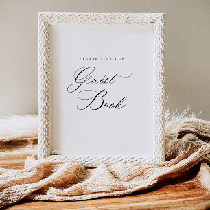 Assine nosso Poster de Sinal de Mesa de de Recepçã