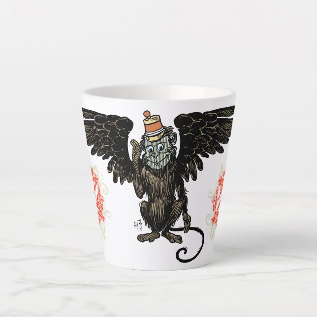 Assistente Clássico da caneca Oz Winged Monkey (Frente)