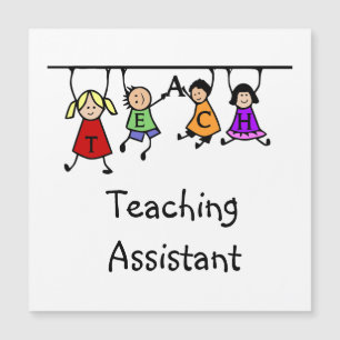 Assistente de Ensino Escolar Bonito com Cartoon pa