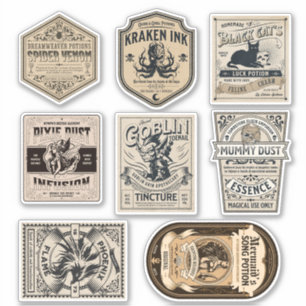 Assistente de Etiqueta de Poção de Bruxas do Hallo