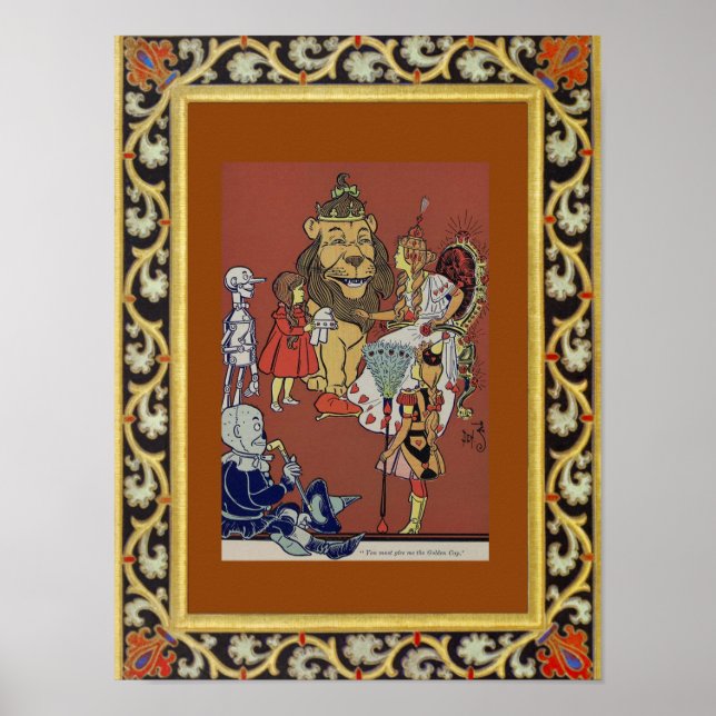 Assistente de Oz Poster (Frente)