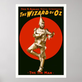 Assistente de OZ Tin Man Poster