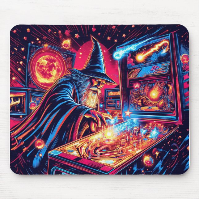 Assistente de Pinball Non-Slip Mousepad #3-1 (Frente)