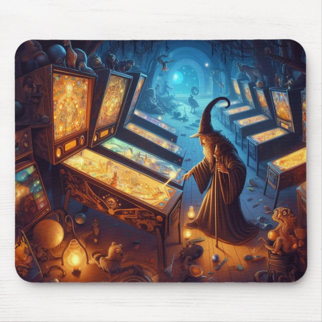 Assistente de Pinball Non Slip Mousepad #3-3 (Frente)