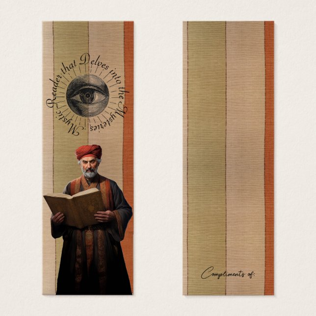 Assistente Leitores Místicos de Mistérios - Marcad (Frente & Verso)