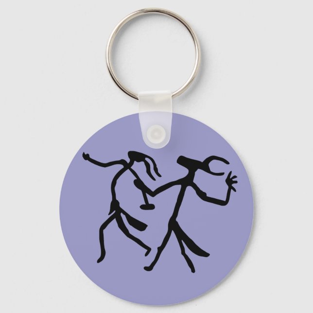 Assistentes Dance chaveiro (Frente)