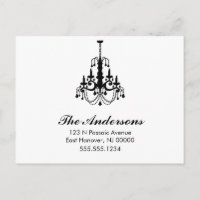 Astanais Preto e Branco de Anúncios de Mudança