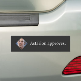 Astarion Aprova Bumper Sticker Bate 3 da Porta de 