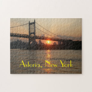Astoria, Quebra-cabeça NY Jigsee com Ponte RFK