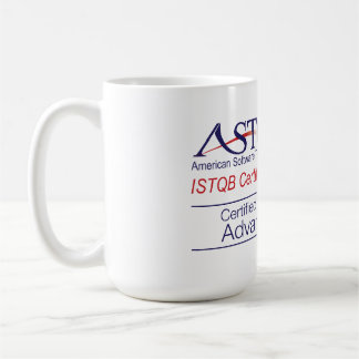 ASTQB certificou a caneca avançada verificador do
