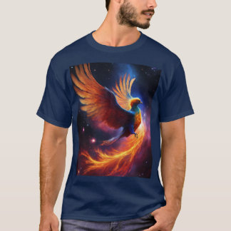 Astral Flame: Nebula Design T-shirt