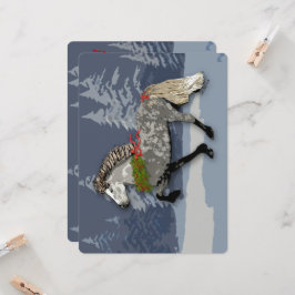 Astrid para as Festas de Natal Cavalo Islandês Lin