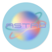 "Astro" - Adesivo Planeta