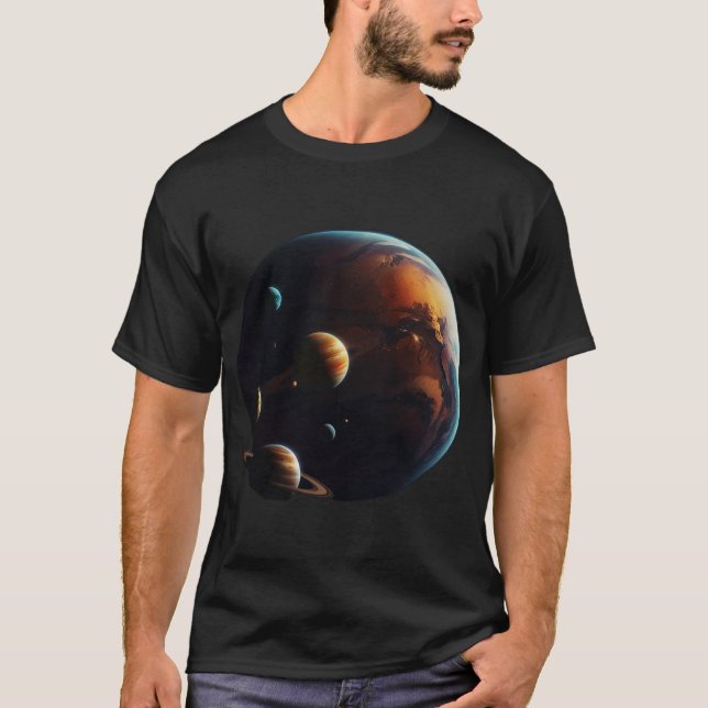 Astro Planets T-Shirt (Frente)