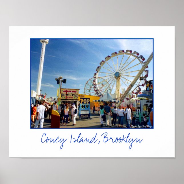 Astroland Amusement Park Poster (Frente)