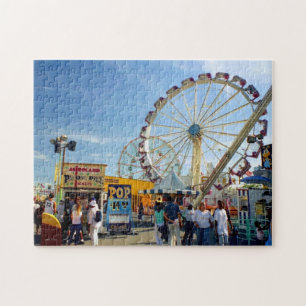 Astroland Amusement Park Quebra-cabeça