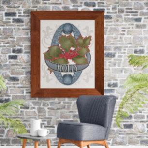 Astrologia da Flor e Poster mágica - Holly