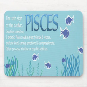 Astrologia Mousepad dos peixes