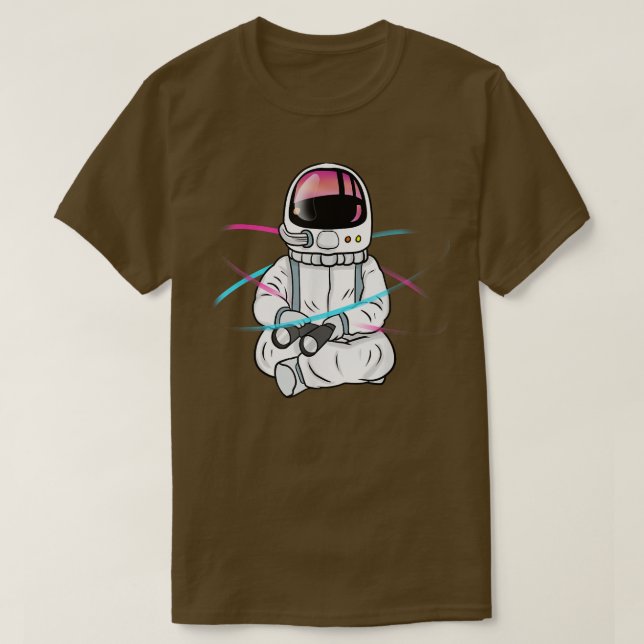 Astronaut Space Explorer T-Shirt (Frente do Design)