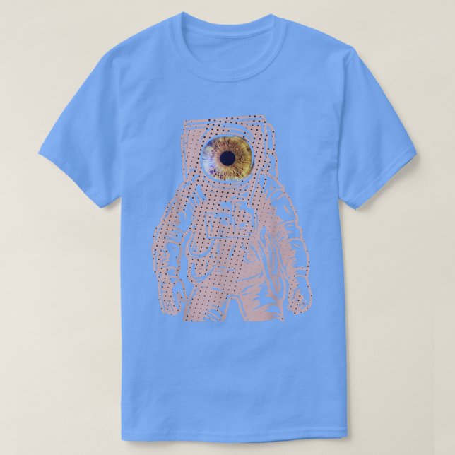 Astronaut Space Eyes T-Shirt (Frente do Design)