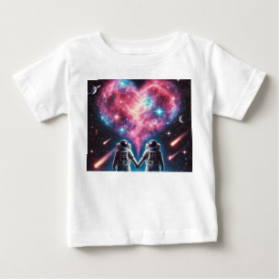 Astronauta Adora Nebula Camisa Bebê