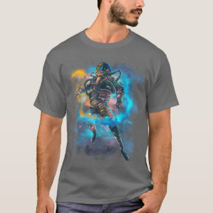 Astronauta aprisionado em Camiseta do Astronauta E