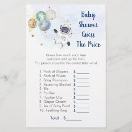 Astronauta Blue Dourado Space Adivinha O Jogo Do P