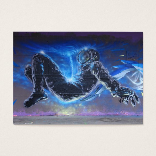 Astronauta de grafite (Frente)