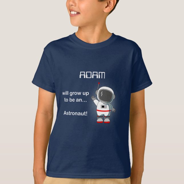 Astronauta Espacial - Camisa Escura (Frente)