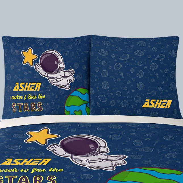 Astronauta Menino Personalizado, Estrela & Explora (Criador carregado)