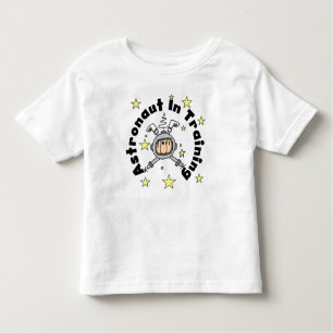 Astronauta no t-shirt do treinamento