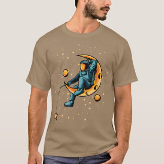 Astronauta que pesca estrelas Camisa - Espaço Engr