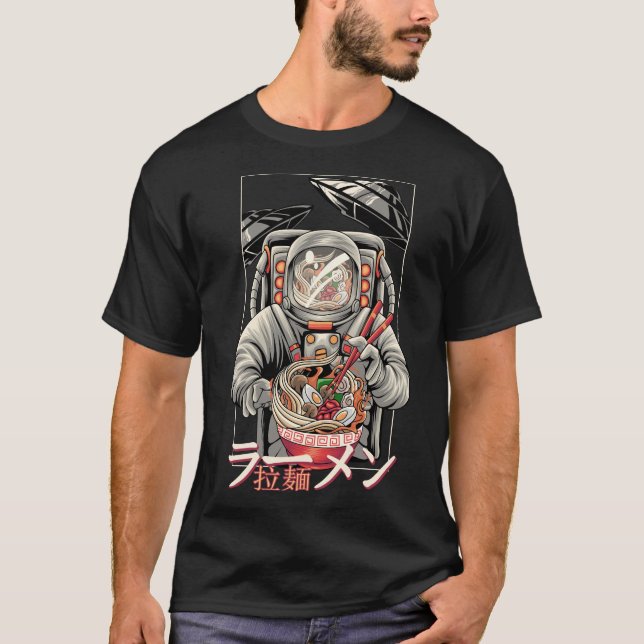Astronauta Ramen T-Shirt (Frente)