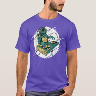 Astronauta Space Music Dj T-Shirt