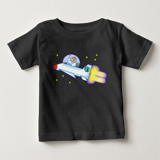 Astronauta Toddler T-Shirt (Frente)
