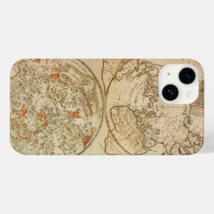 Astronomia do vintage, mapa celestial do