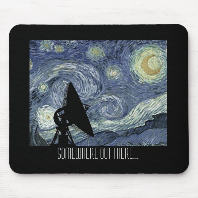 Astronomia Geeky Mousepad (Frente)