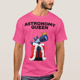Astronomia Rainha Mulher Astronomia Camisa Raparig