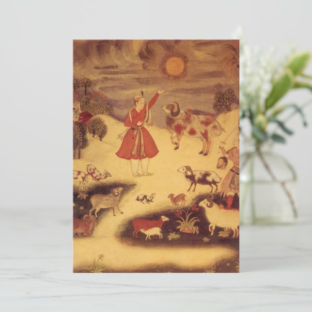 Astronomia Vintage, Arte Celestial Asiática Antiga (Em pé/Frente)