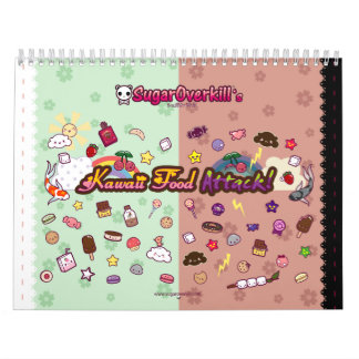 Ataque da comida de Kawaii! Calendário 2010