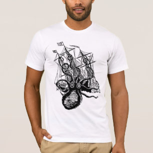 Ataque de Kraken! Camisetas